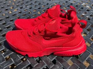 Nike Presto Fly Triple Red University GS 913966-600 6Y 2017 NWOT
